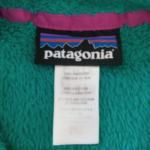 PATAGONIA Polartec Thermal Pro Snap-T Pullover Fleece teal size small - Picture 6 of 6